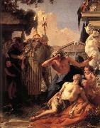 Giambattista Tiepolo The Death of Hyacinthus oil painting artist